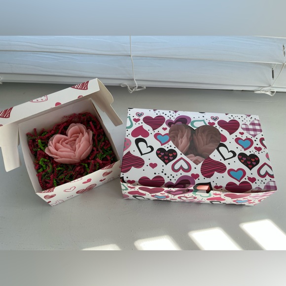 Handmade Goat's Milk Soap Valentine's Day Box - 2/3 Pieces of your choice! - Picture 12 of 13